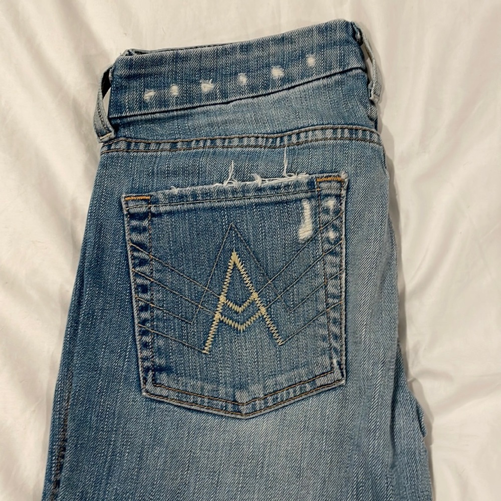Lightly worn flare jeans